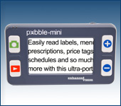 Pebble Mini – Hand Held Portable Electronic Magnifier