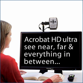 Acrobat Versatile Low Vision Electronic Magnifier